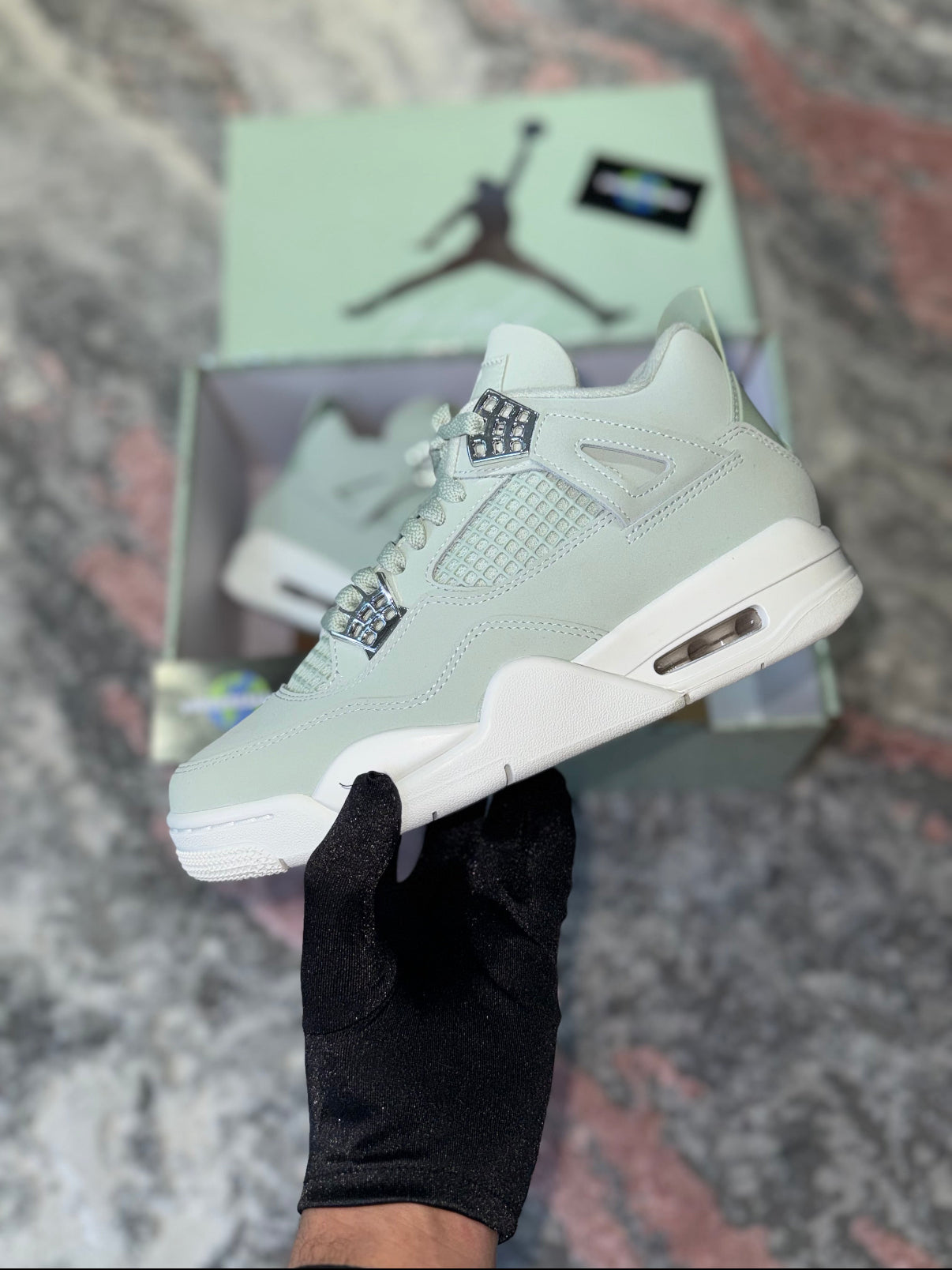 J4 Seafoam Sail