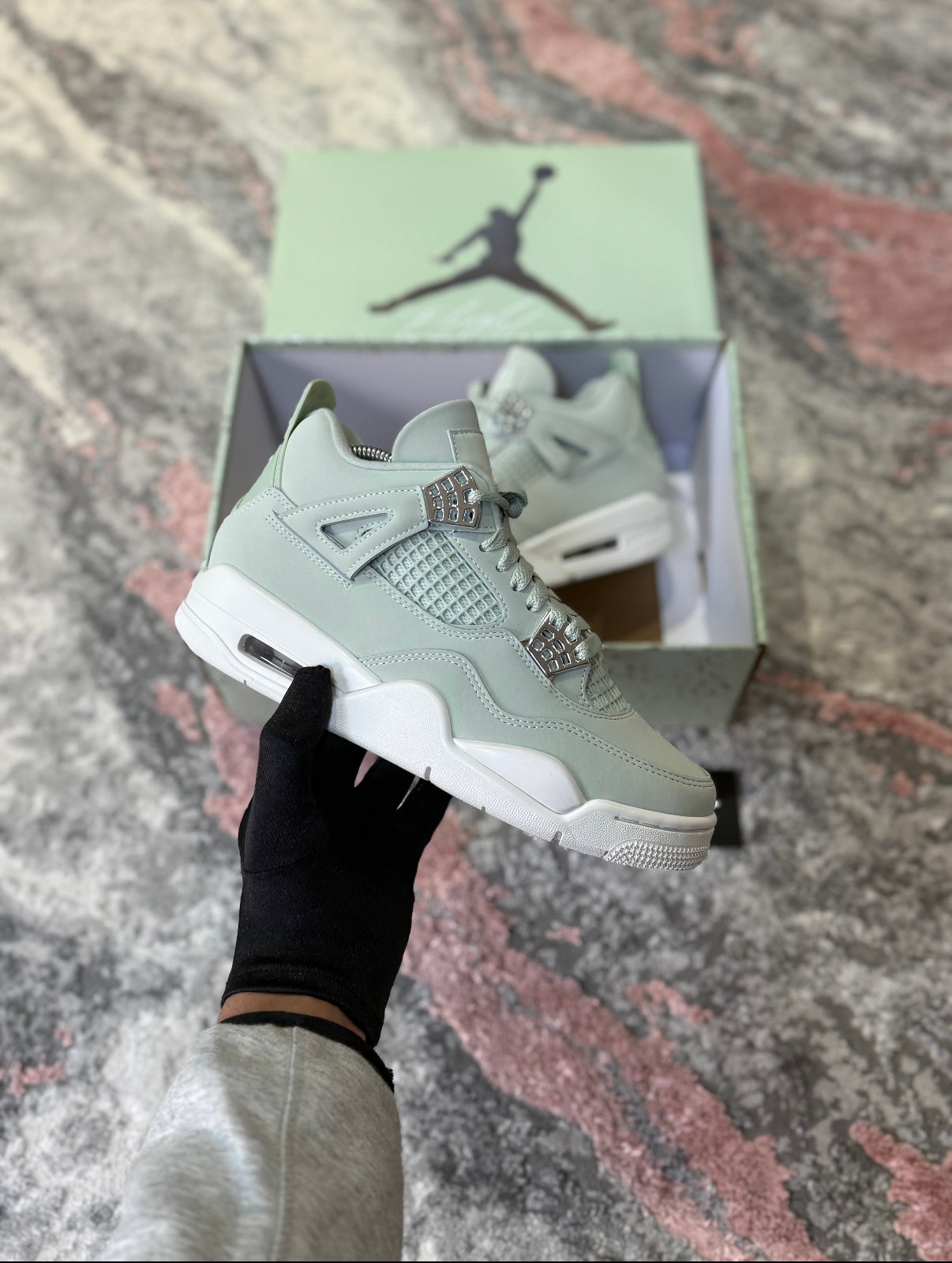 J4 Seafoam Sail