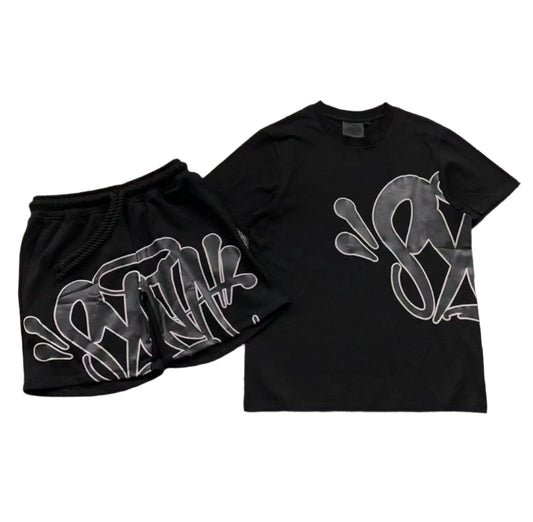 SYNA Short Set Black