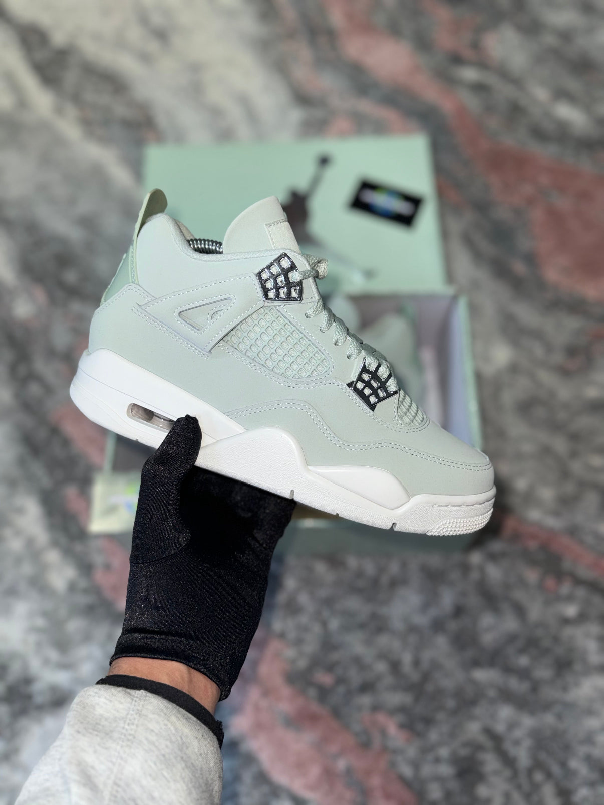 J4 Seafoam Sail