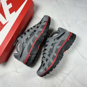 Nike P-6000 - Cool Grey/university Red
