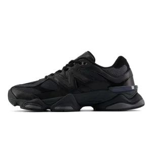 New Balance 9060 Triple Black Leather