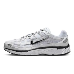 Nike P-6000 - White Metallic Silver Black