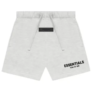 Fear Of God Essentials Shorts Light Oatmeal Kids/jr Ss22