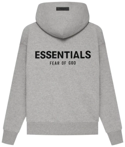 Fear Of God Essentials Hoodie Dark Oatmeal Kids/jr Ss22