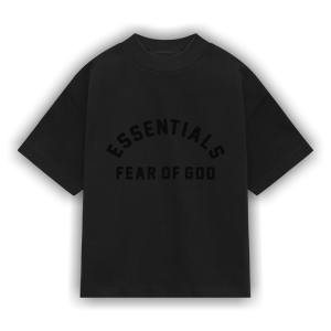 Fear Of God Essentials T-shirt Jet Black Ss24
