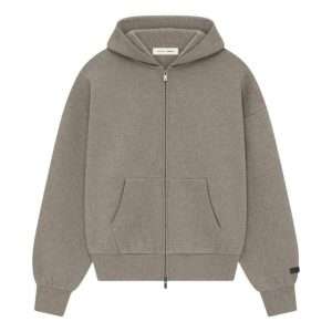 Fear Of God Essentials Zip-up Hoodie Homestead Heather