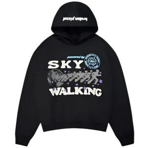 Broken Planet - 'Sky Walking' Hoodie Midnight Black