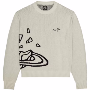 Broken Planet - Knit Sweater Bone White