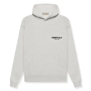 Fear Of God Essentials Hoodie Light Oatmeal SS22