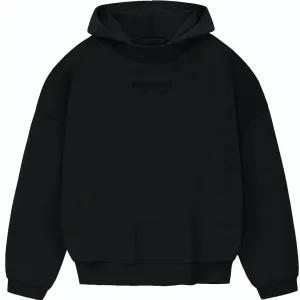 Fear Of God Essentials Hoodie Jet Black Fw23