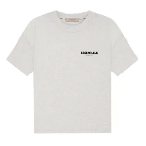 Fear Of God Essentials T-shirt Light Oatmeal Ss22