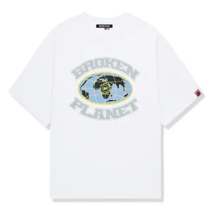 Broken Planet - Grid T-shirt Snow White