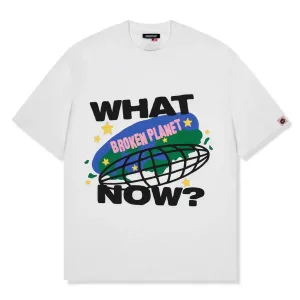 Broken Planet - 'What Now' T-shirt White