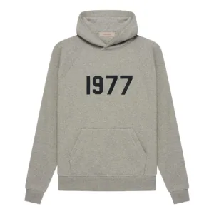 Fear Of God Essentials 1977 Dark Oatmeal Hoodie Ss22