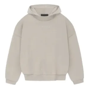 Fear Of God Essentials Hoodie Silver Cloud Fw23