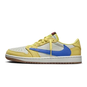 Jordan 1 Low X Travis Scott Canary