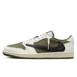 Jordan 1 Low X Travis Scott Medium Olive